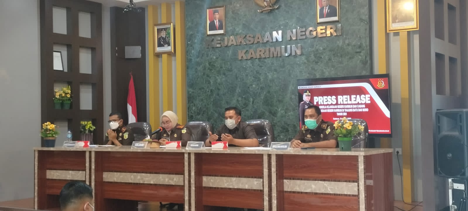 Kajari Karimun Sampaikan Capaian dan Kinerja Selama Tahun 2021