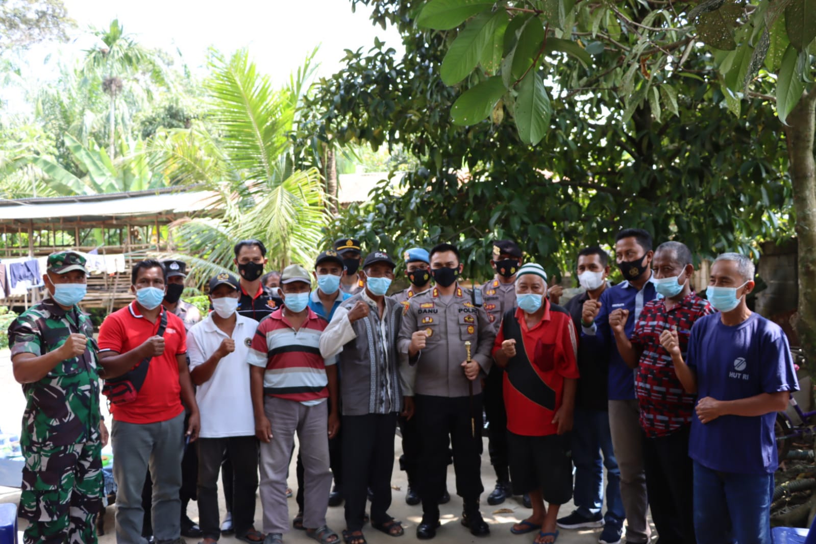 Kapolres Langkat Sapa Masyarakat Desa Stungkit di Dusun III Desa Stungkit Kec. Wampu Kab. Langkat