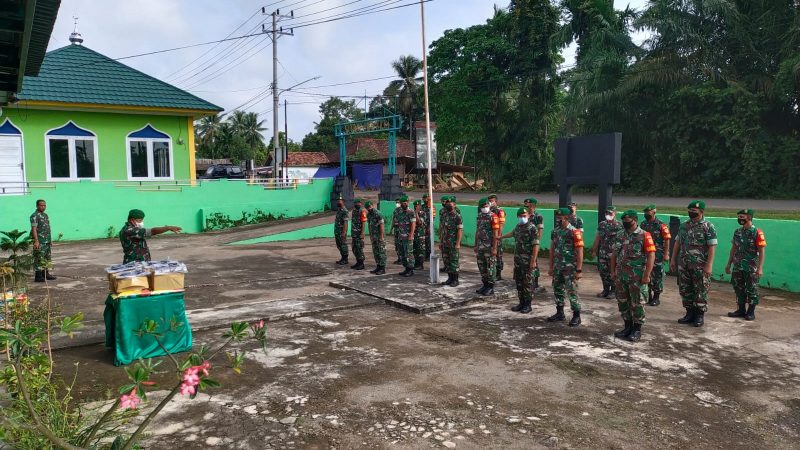 Jumat Barokah Adalah Wujud Nyata TNI Peduli Terhadap anggotanya Dimasa Pandemi Covid-19