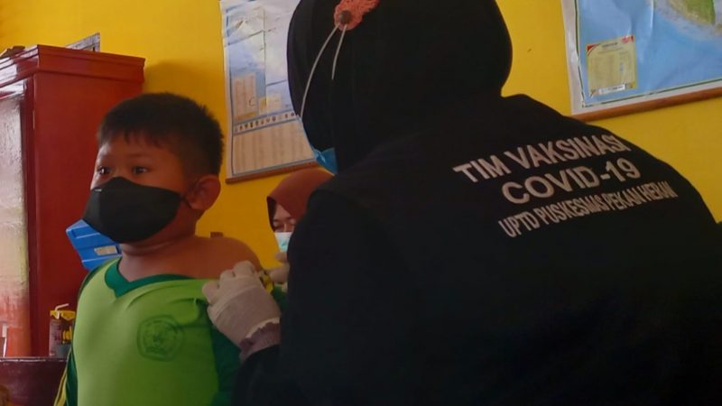 Inhu Target Vaksinasi Anak 51.426 Orang, Elda : Harapan Akhir Januari Tercapai 100 Persen Dosis Pertama