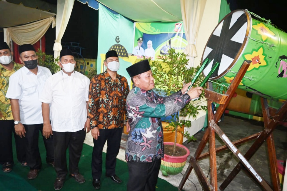 Plt Walikota Tanjungbalai Buka MTQN Ke 54 Tingkat Kecamatan Teluk Nibung