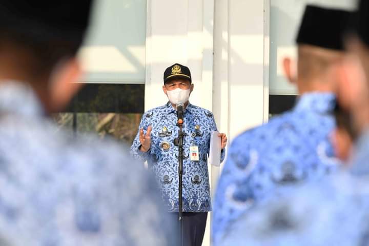 Zahir Pimpin Apel Hari Kesadaran Nasional