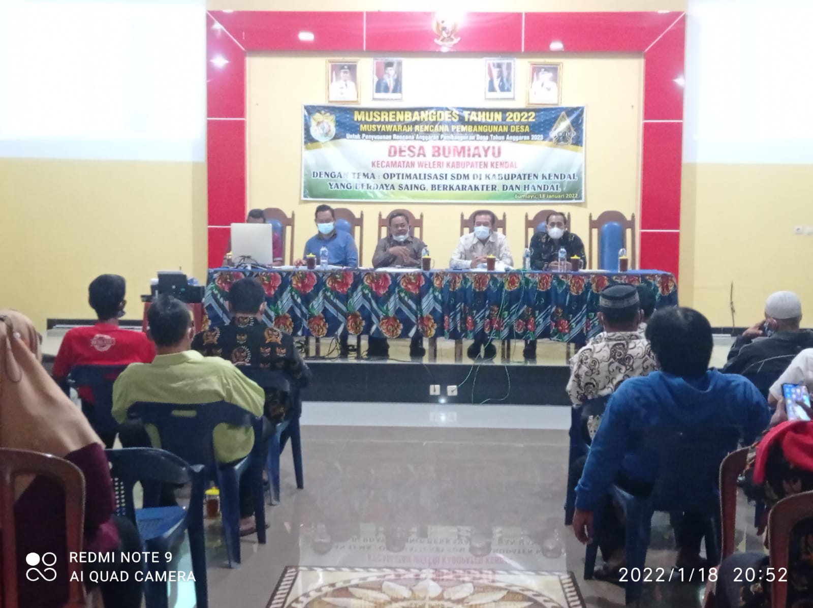Ini Alasan Kades Bumiayu Moh Johan Borong Bakso Saat Rapat MusrembangDes