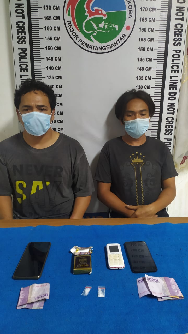 Belum Sempat Nyabu, Azan dan Lontas Langsung Dibekuk Sat Narkoba Polres Siantar