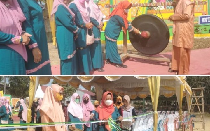 Ketua PKK Kecamatan Kuba Resmikan Stand Bajar Desa Kundur