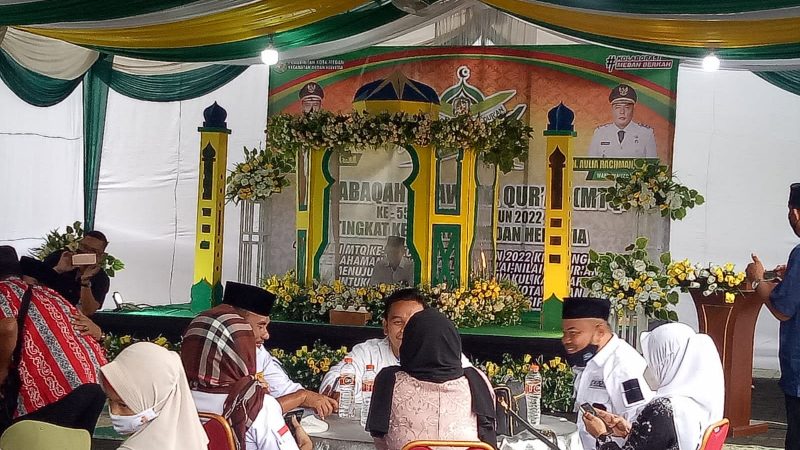 Kecamatan Medan Helvetia Laksanakan Pembukaan Musabaqah Tilawatil Qur’an Kota Medan Tingkat Kecamatan yang ke 55