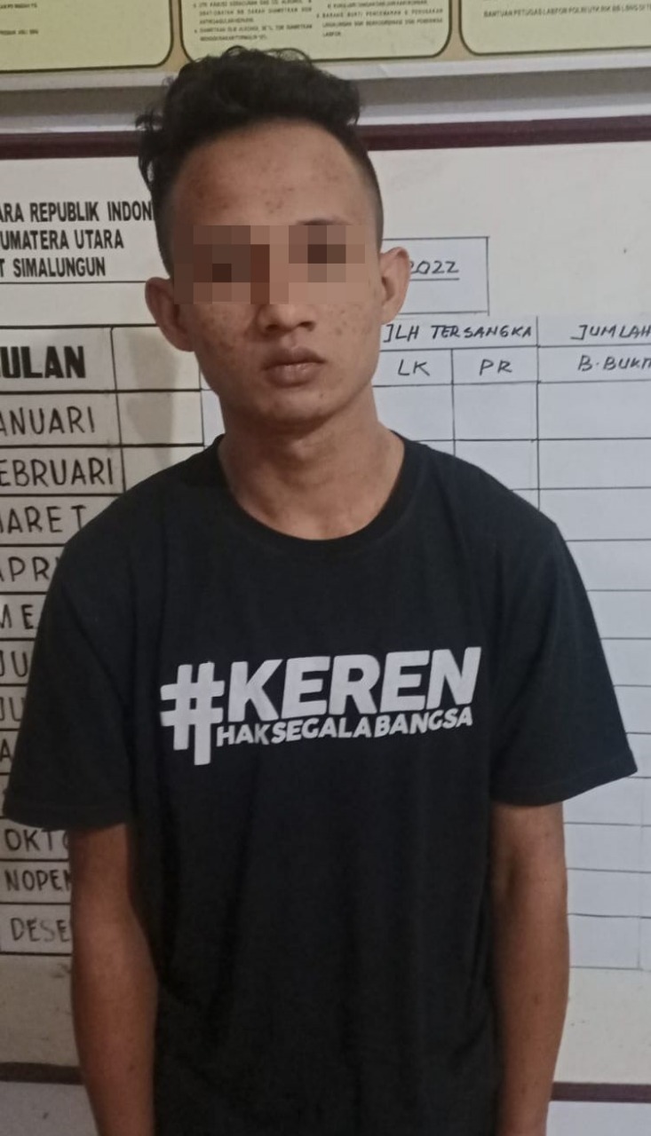 Kembali Sat Narkoba Polres Simalungun Ringkus Bandar Sabu Dari Kecamatan Bandar, Basmi Predaran Narkoba