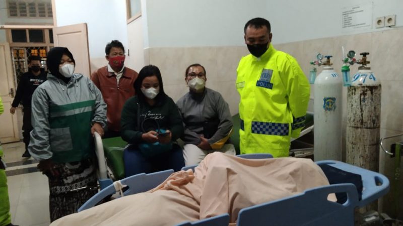 Laka Lantas di Tanjung Pinggir, Pengendara Honda Scoopy Meninggal di Rumah Sakit