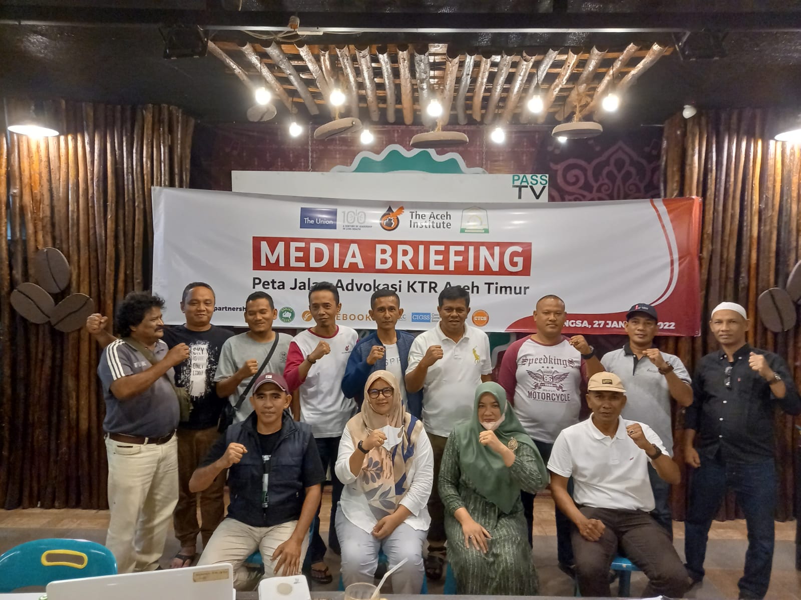 The Aceh Institute Gelar Media Briefing Kawasan Tanpa Rokok di Aceh Timur