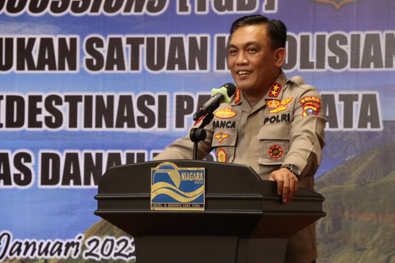 Kapolda Sumut Buka Acara FGD Pembentukan Satuan Kepolisian Kawasan Pariwisata Danau Toba
