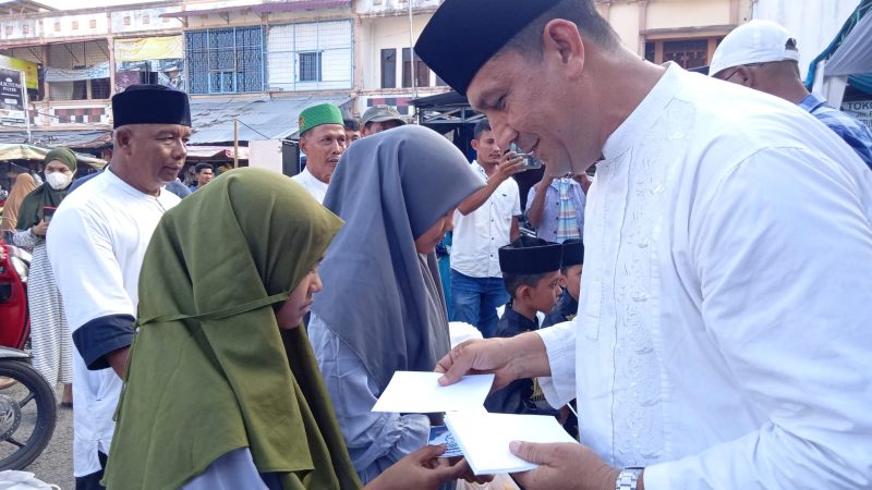 Ratusan Anak Yatim Terima Santunan Dari Sofyanto Balon Walikota Langsa 2024