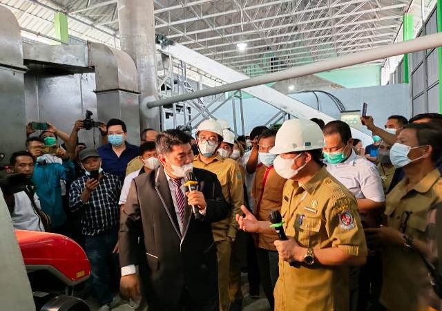 Bupati Deliserdang  Resmikan Pabrik Porang