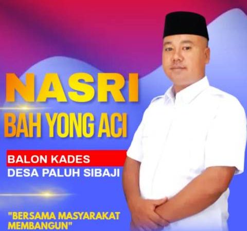 Bah Yong Aci Maju Pilkades Paluh Sibaji