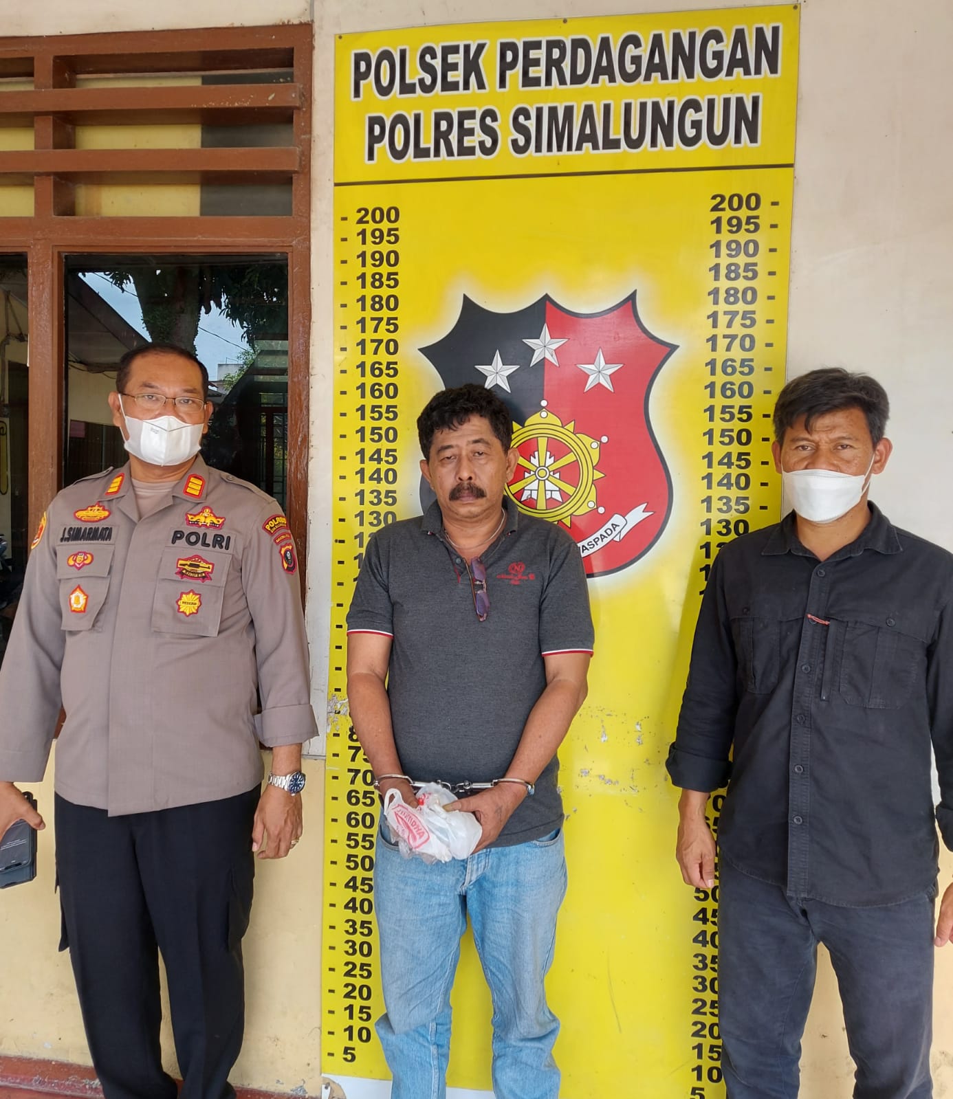 Unit Reskrim Polsek Perdagangan Ringkus Hakim Diduga Penjual Shabu