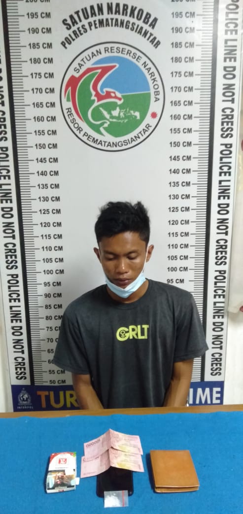 Berniat Transaksi Narkoba, Sunanang Warga Simalungun Ditangkap Polisi di Siantar