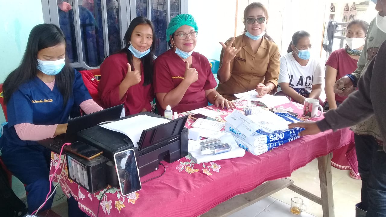 Puskesmas Aek Raja Turun Ke Desa Lakukan Pegobatan Gratis 2 Kali Dalam Seminggu