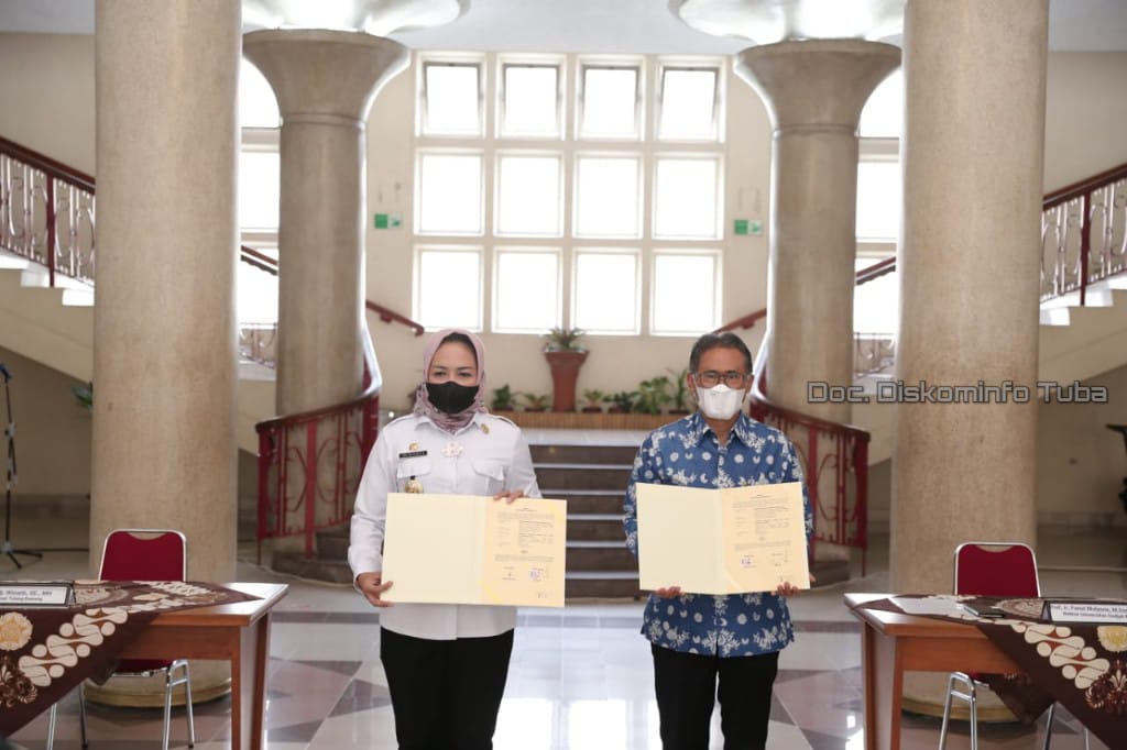 Bupati Tuba Hj. Winarti Melakukan Kerjasama Berencana Mendirikan Rumah Sakit Tanpa Kelas