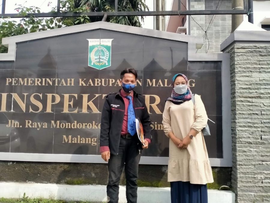 Kades Mendalan Wangi Di Laporkan Istri Sirihnya Ke Inspektorat