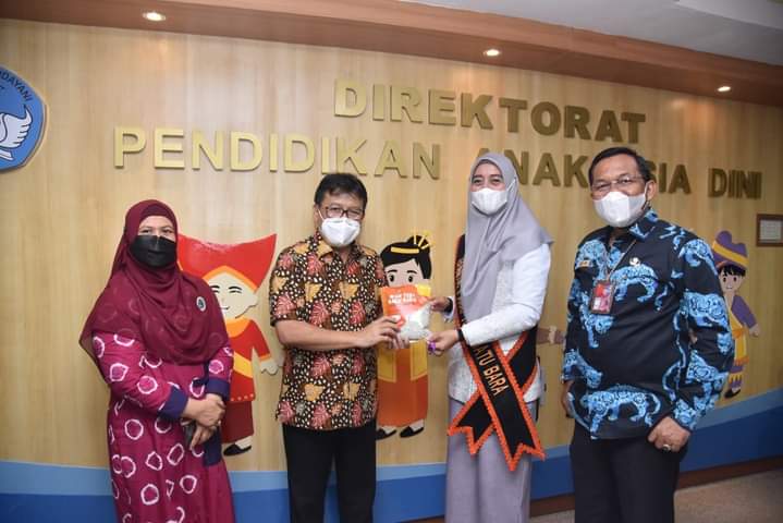 Ny. Maya Indriasari Zahir Kunker ke Direktorat GTK Kemendikbud Ristek Senayan Jakarta