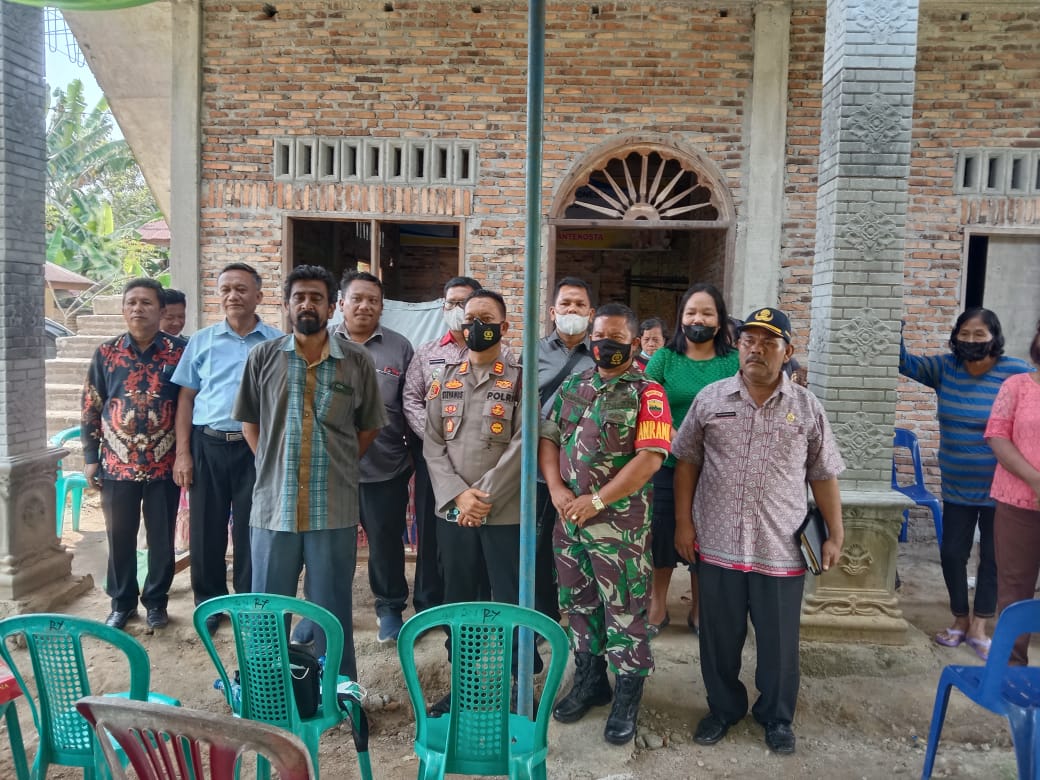 Kapolsek Bangun Berhasil Tuntaskan Masalah Gereja GPdI Siloam Bangun dan Warga