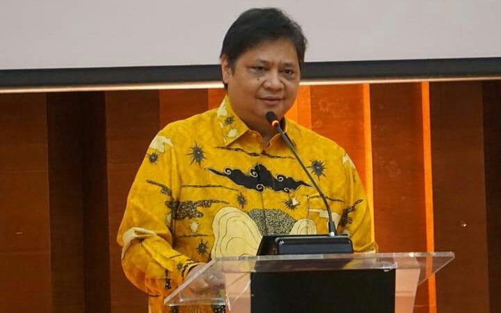 HPN 2022, Airlangga: Penangangan Pandemi di Indonesia Terbaik ke-4 di Dunia