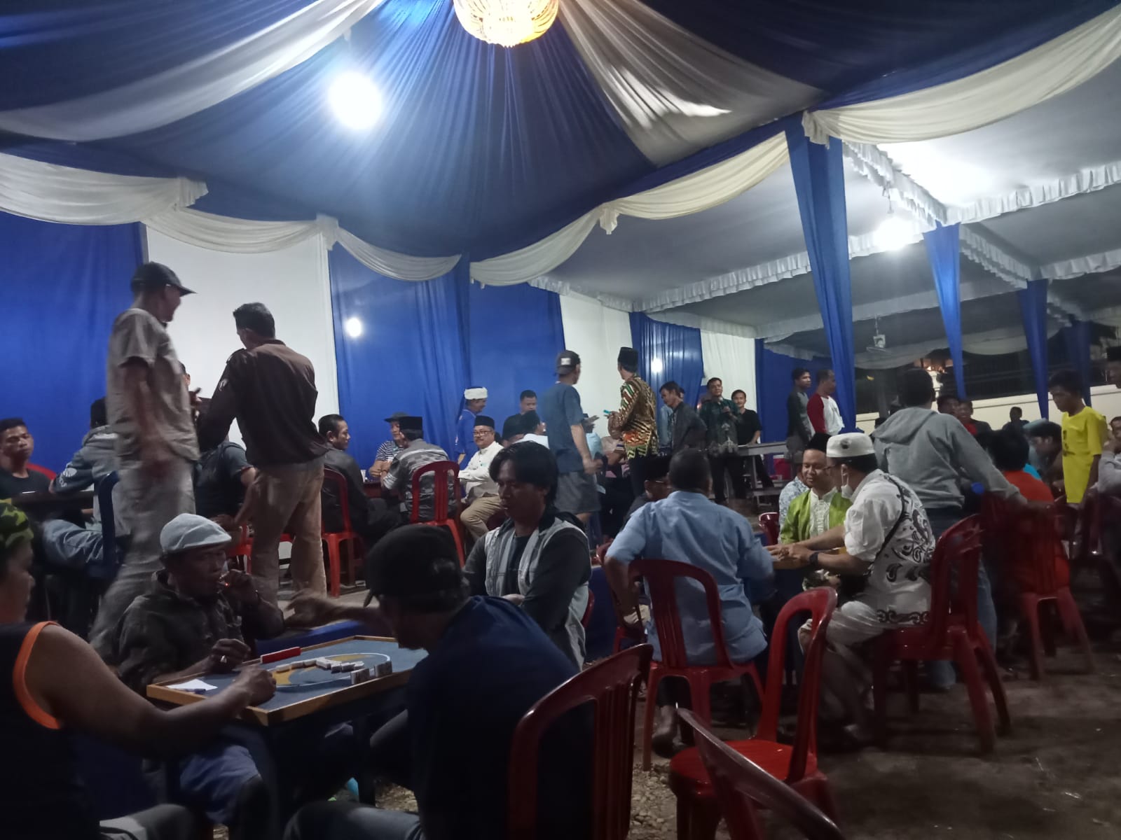 Acara Lomba Gaple Tempat Hajatan Yoppy Karim Resmi di Buka