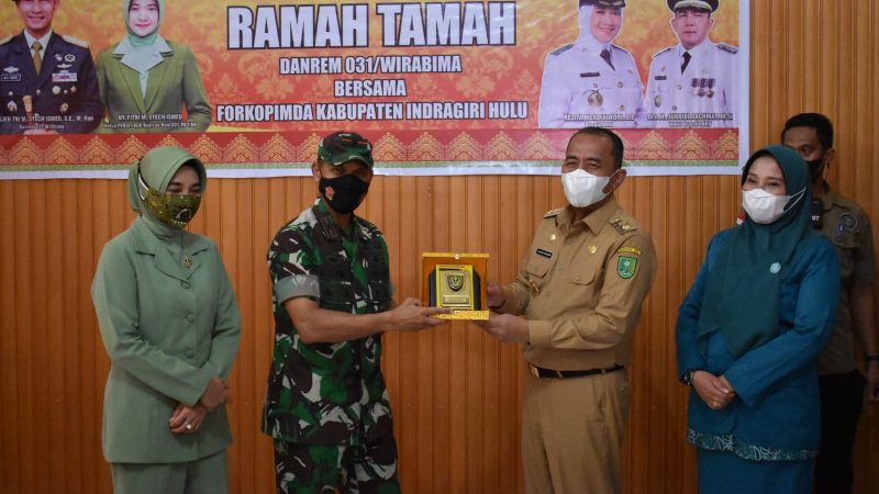 Kunker Ke Inhu, Danrem 031/ WB: Kami Mohon Pamit 