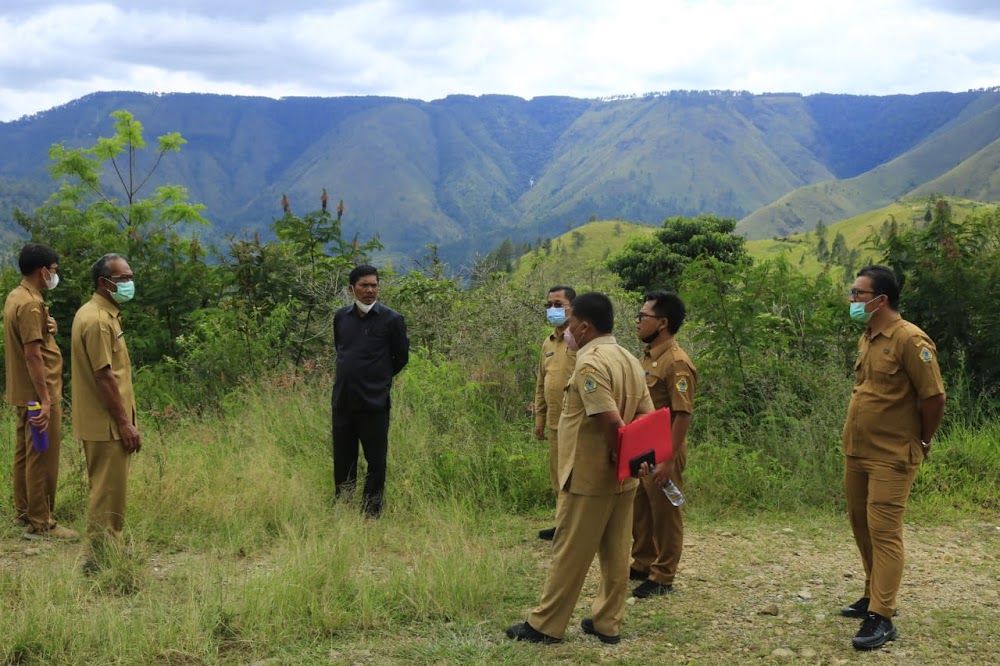 Pemkab Samosir, Melakukan Peninjauan Lokasi Sentra IKM Kopi
