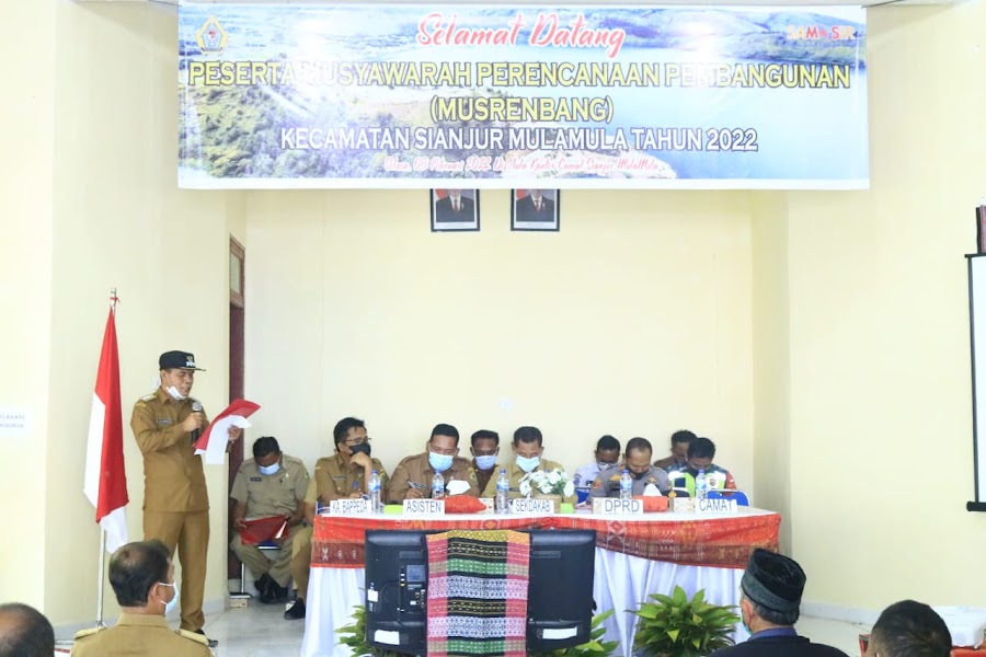 DPRD Samosir, Hadiri Musrenbang Kecamatan Sianjur Mulamula