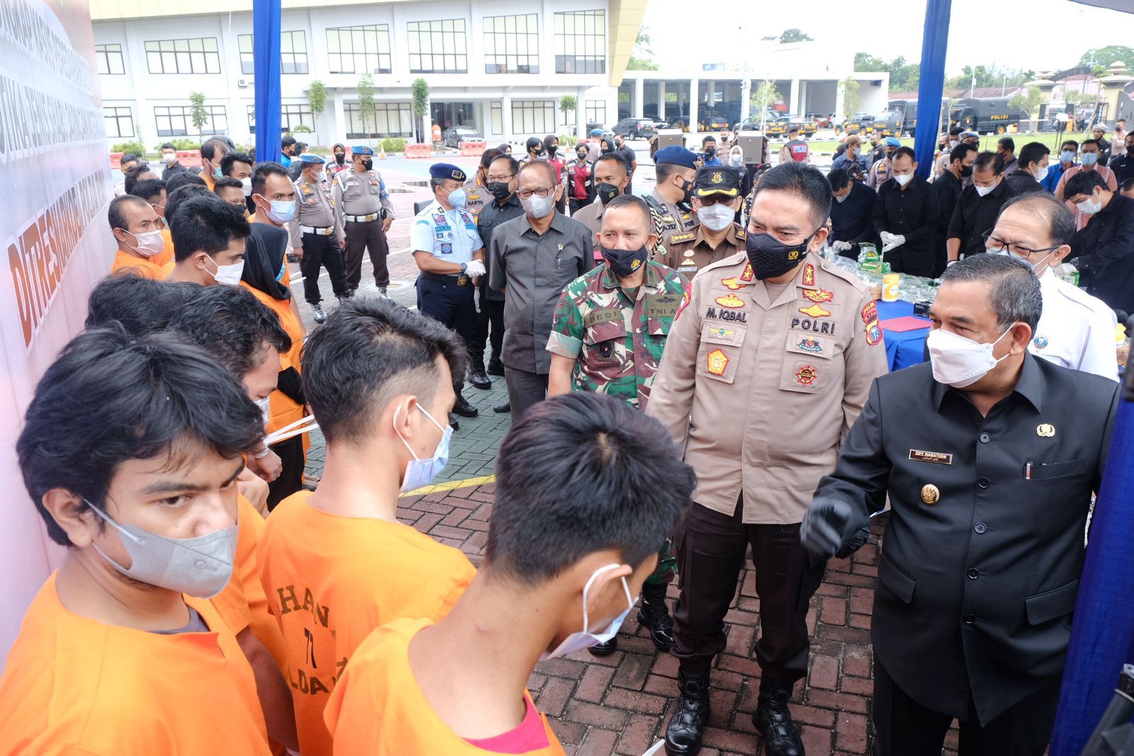 Polda Riau Musnahkan 82,94 Kg Sabu, Wagub Riau Apresiasi Tinggi Kinerja Kapolda dan Jajaran