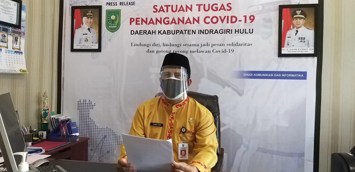 Kasus Aktif Covid 19 Sebanyak  60 Orang, Inhu Masih Terjadi Penambahan 49 Kasus