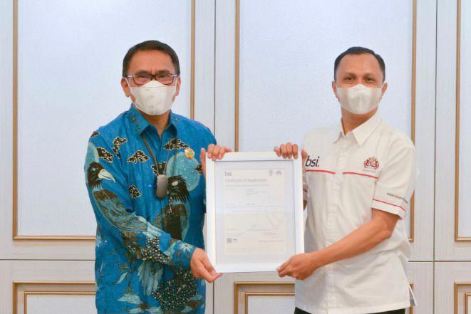 Jasa Raharja Terima Sertifikat ISO 22301: 2019 Tentang Implementasi BCMS