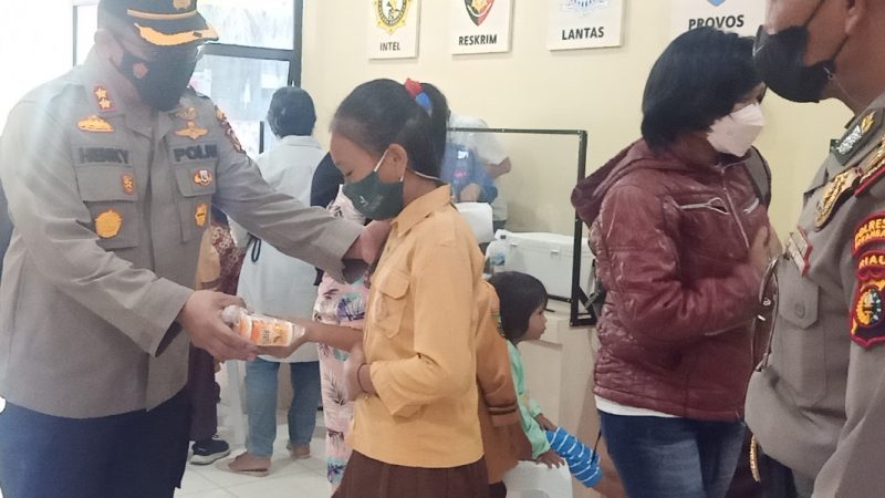 Polsek Sukajadi Gelar Vaksinasi