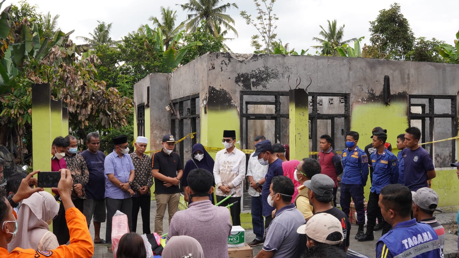 Warga Tertimpa Musibah Kebakaran, Ini Reaksi Bupati Safaruddin