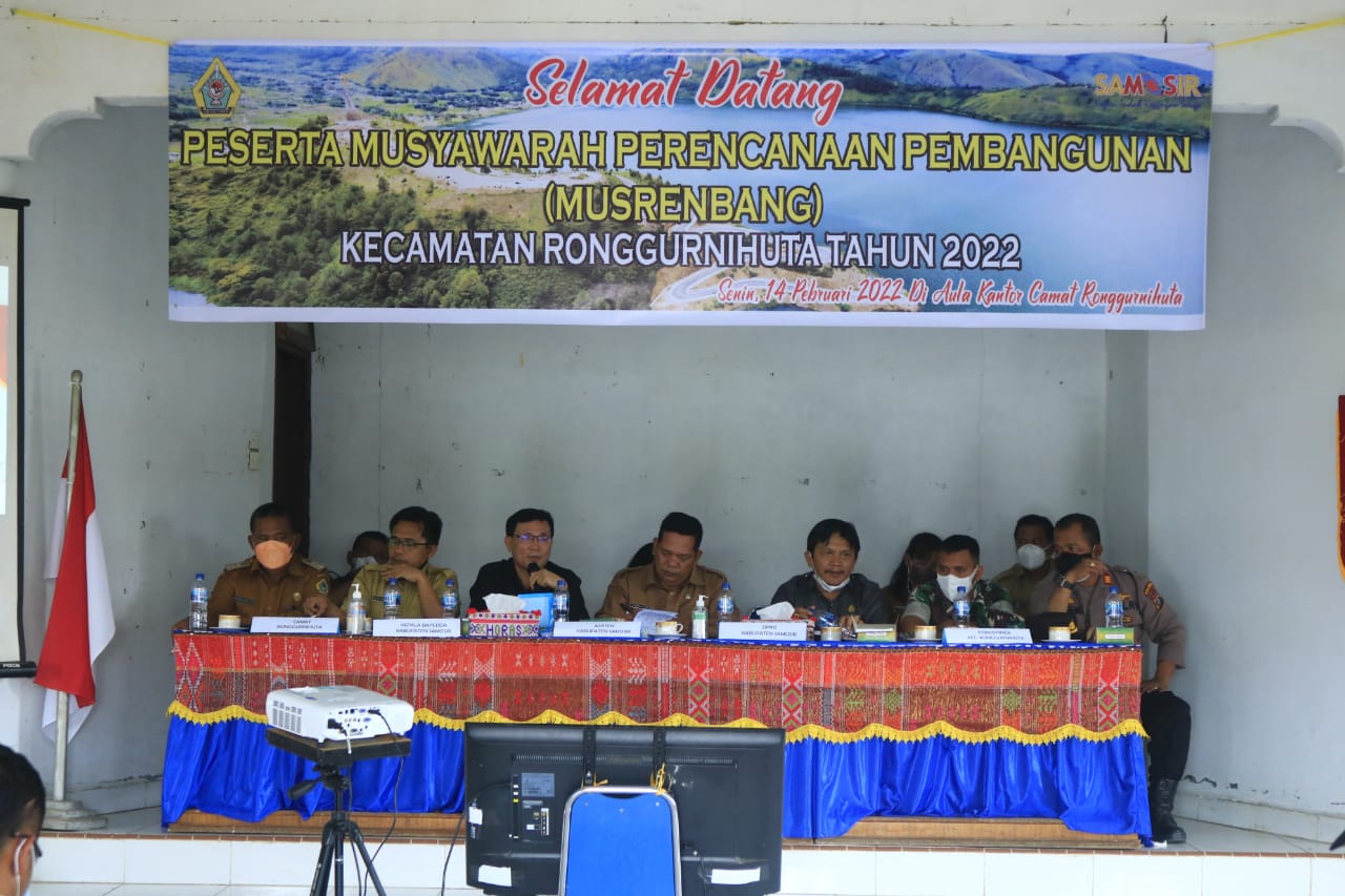 DPRD Kab Samosir Hadiri Musrenbang Kecamatan Ronggur Nihuta