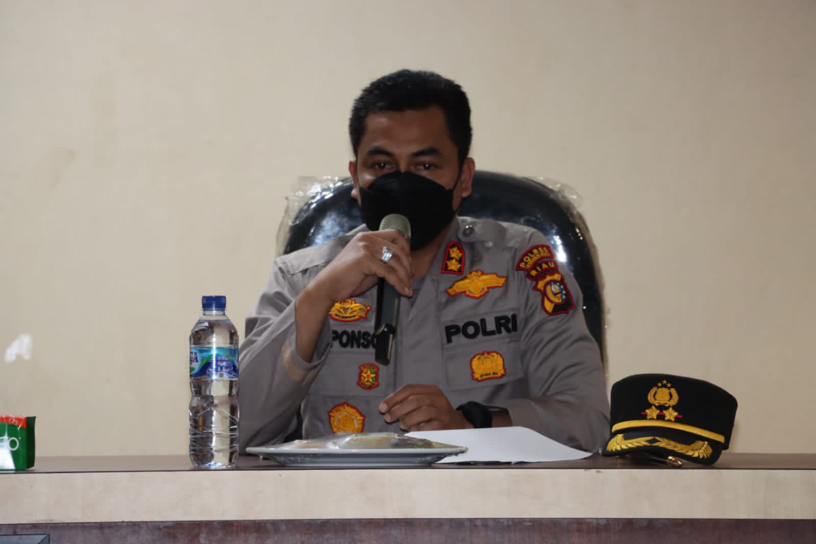 Kasus Aktif Covid-19 Meningkat, Kapolres Imbau Warga Untuk Vaksinasi Lengkap