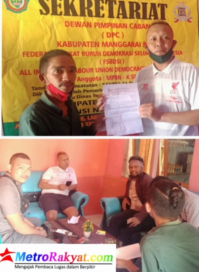 Staf Driver CV Bintang Bangunan di Pecat Sepihak, Inisial VR Mengadu Ke Federasi Serikat Buruh Mabar