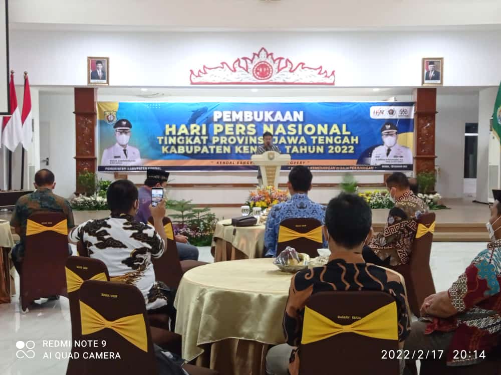 Ketua PWI Sebut Perayaan HPN Tingkat Jateng di Kendal Paling Megah, Ini Harapan Bupati Dico