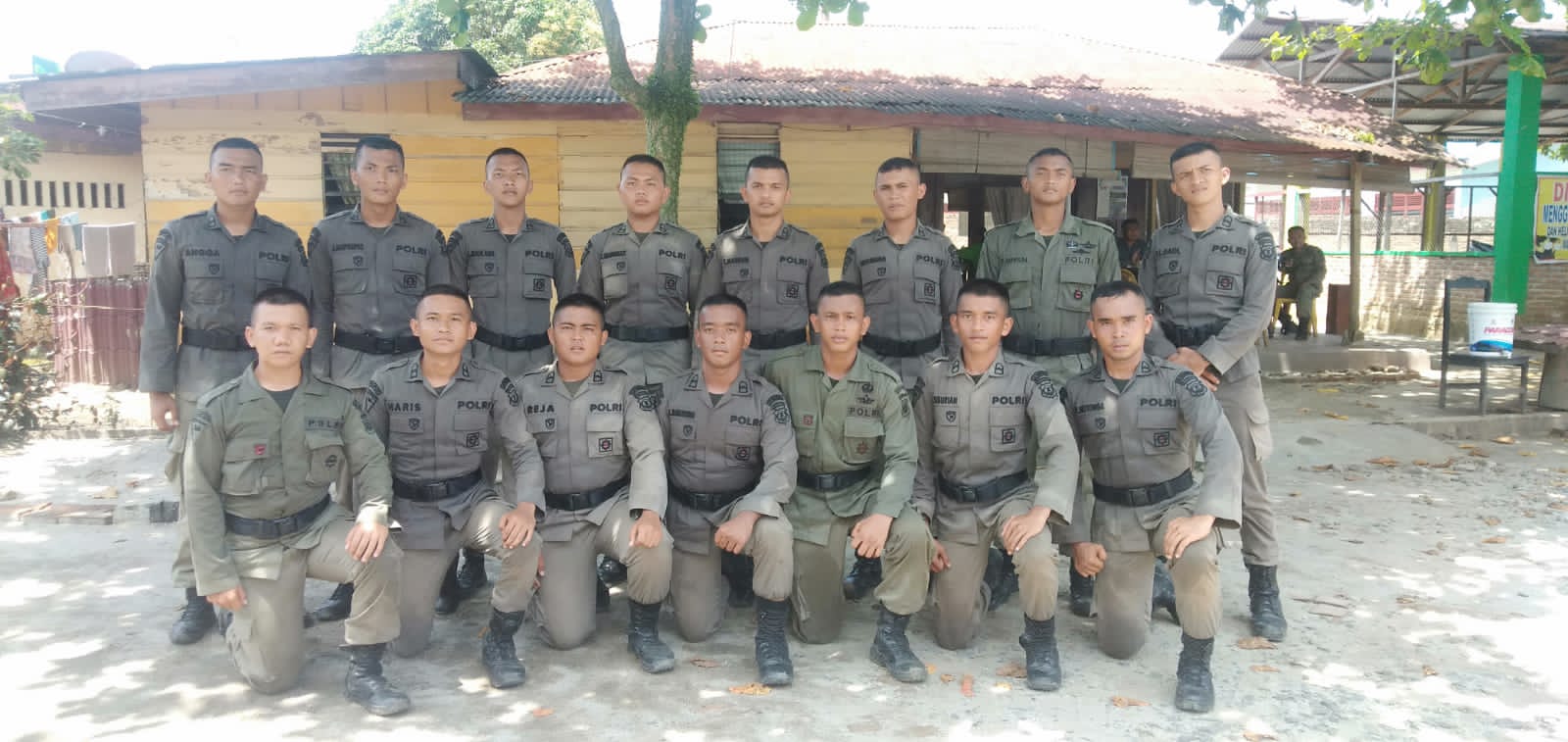 Kapolsek Serbalawan Terima Hiking Bintara Remaja Brimob, “Tetap Bersinergi”