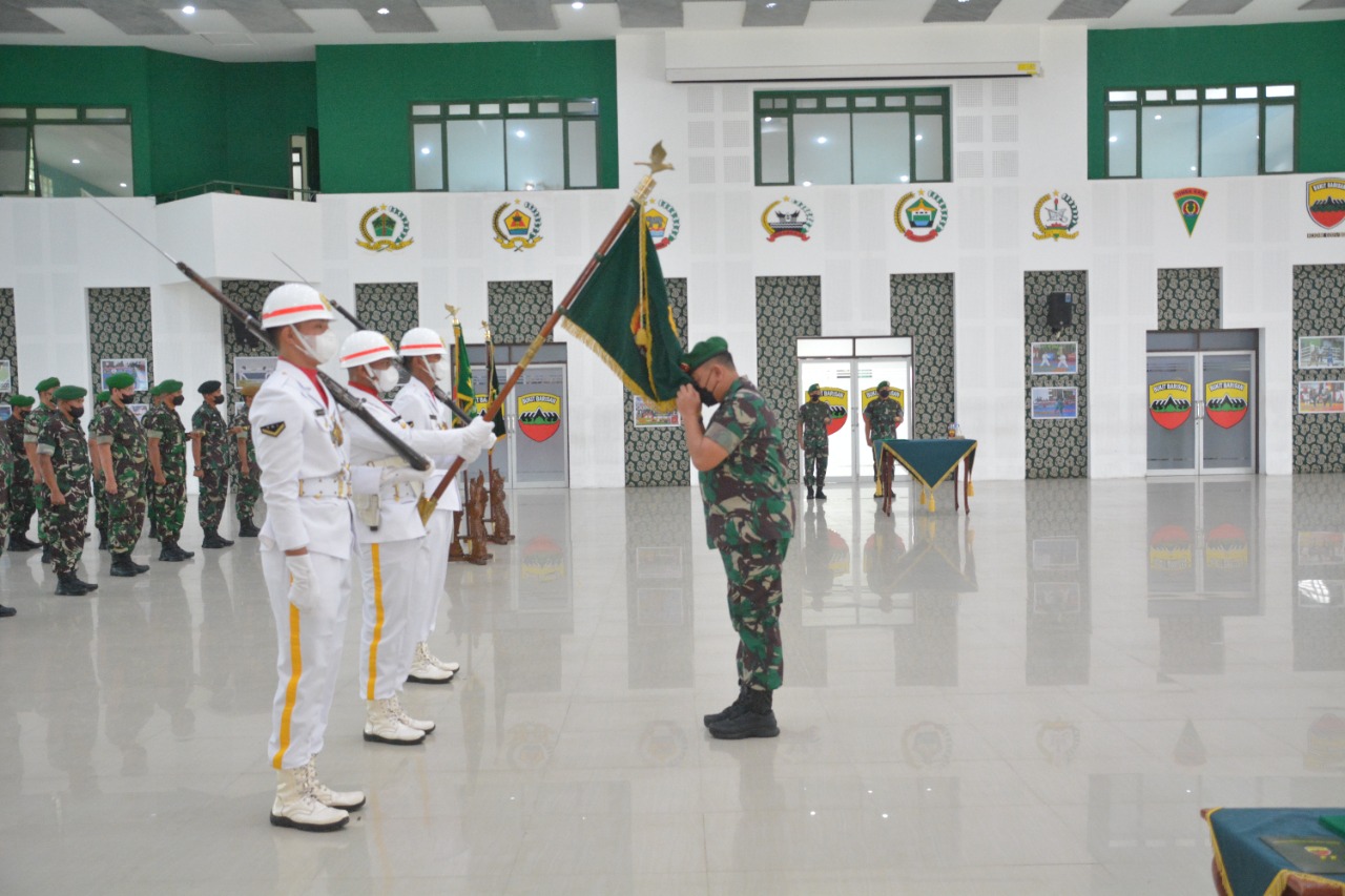 Pangdam I/BB Pimpin sertijab Danrem 031/WB dan Danrem 022/PT