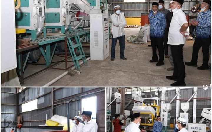Zahir Tinjau Kilang Padi Tunas Muda Yang Tidak Terawat