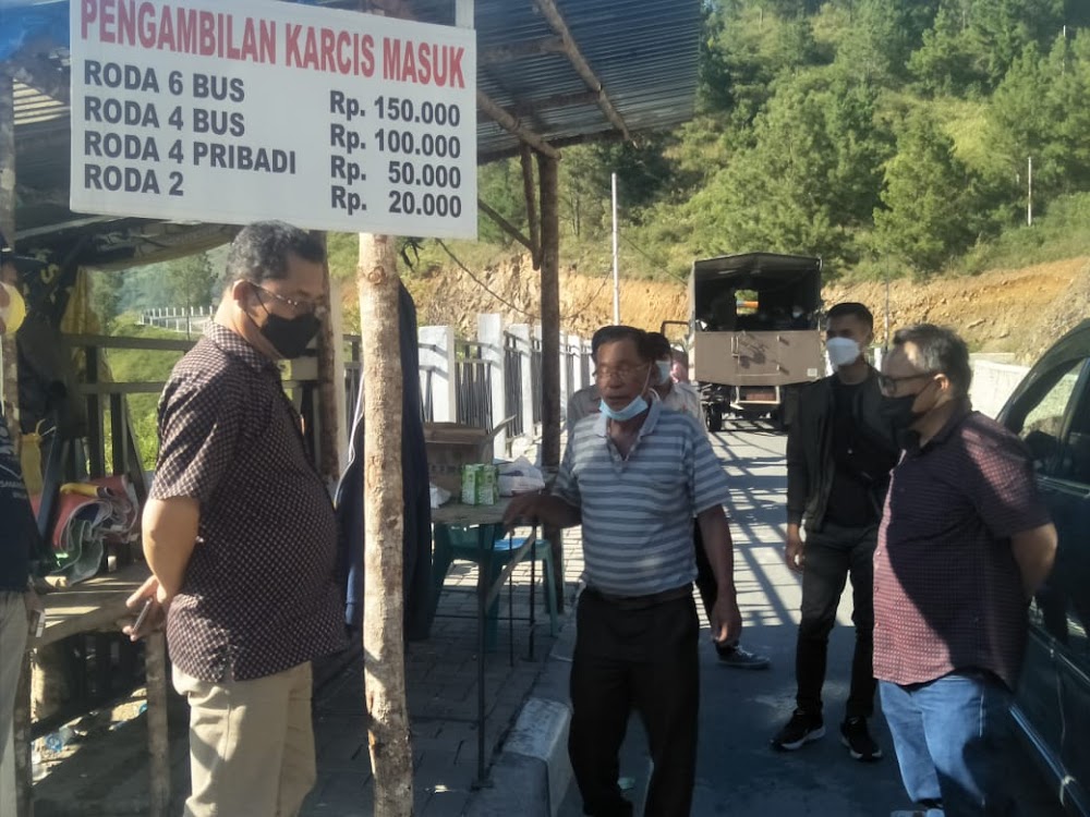 Tim Satgas Covid-19 Samosir Monitoring Prokes di Sejumlah Objek Wisata