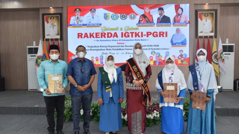 Ny. Maya Indriasari Zahir Gelar Rakerda IGTKI Ke -16 tahun 2022