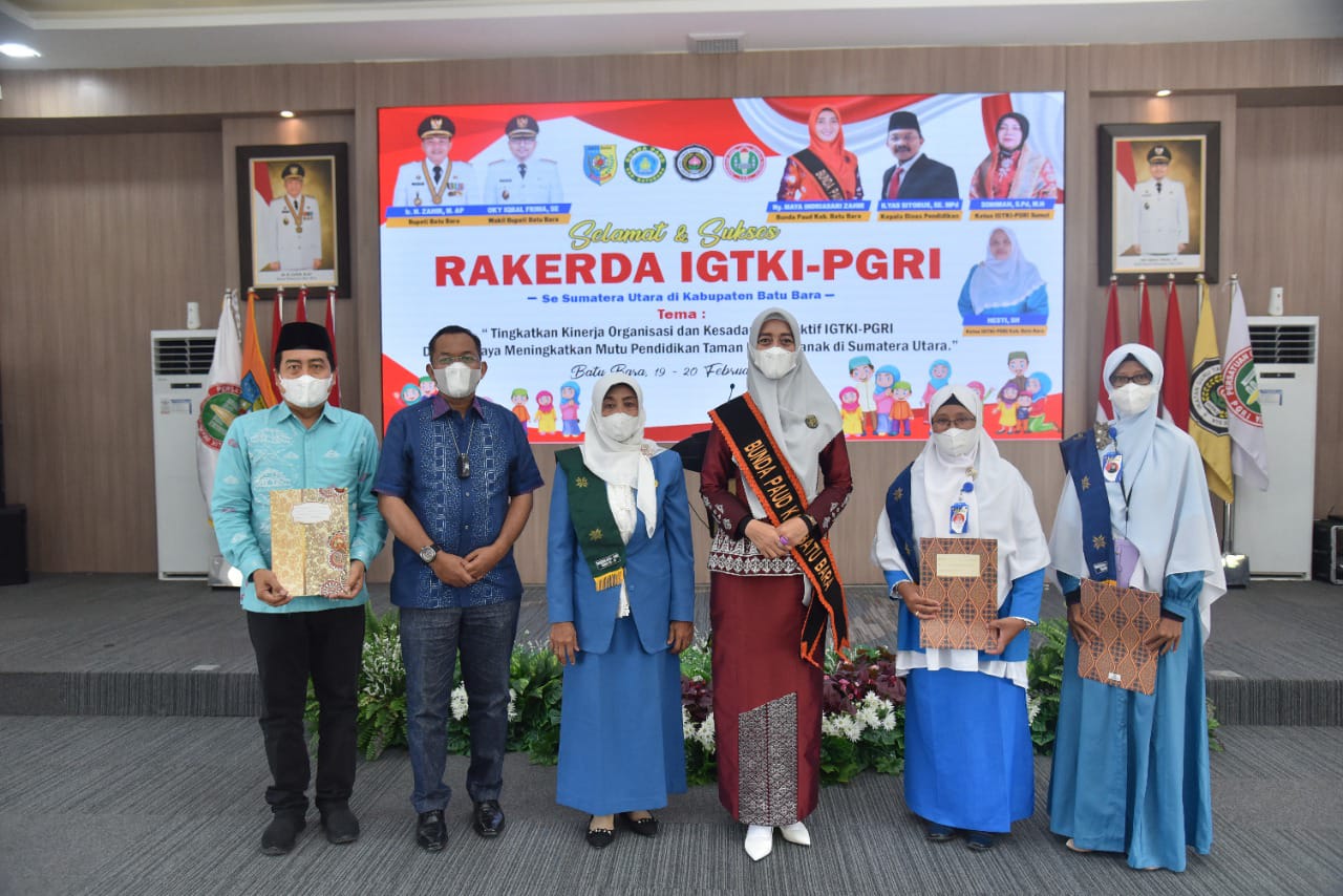 Ny. Maya Indriasari Zahir Gelar Rakerda IGTKI Ke -16 tahun 2022