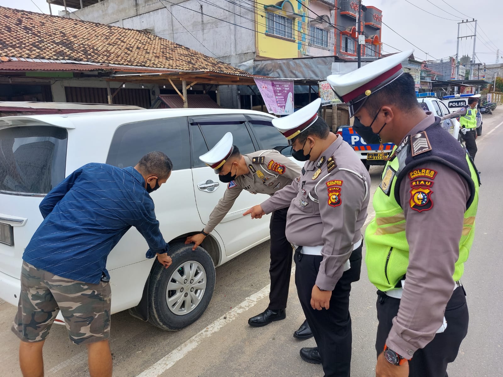 Sering Terjadi Kasus Lakalantas, Satlantas Polres Inhu Sidak PO Bus dan Travel