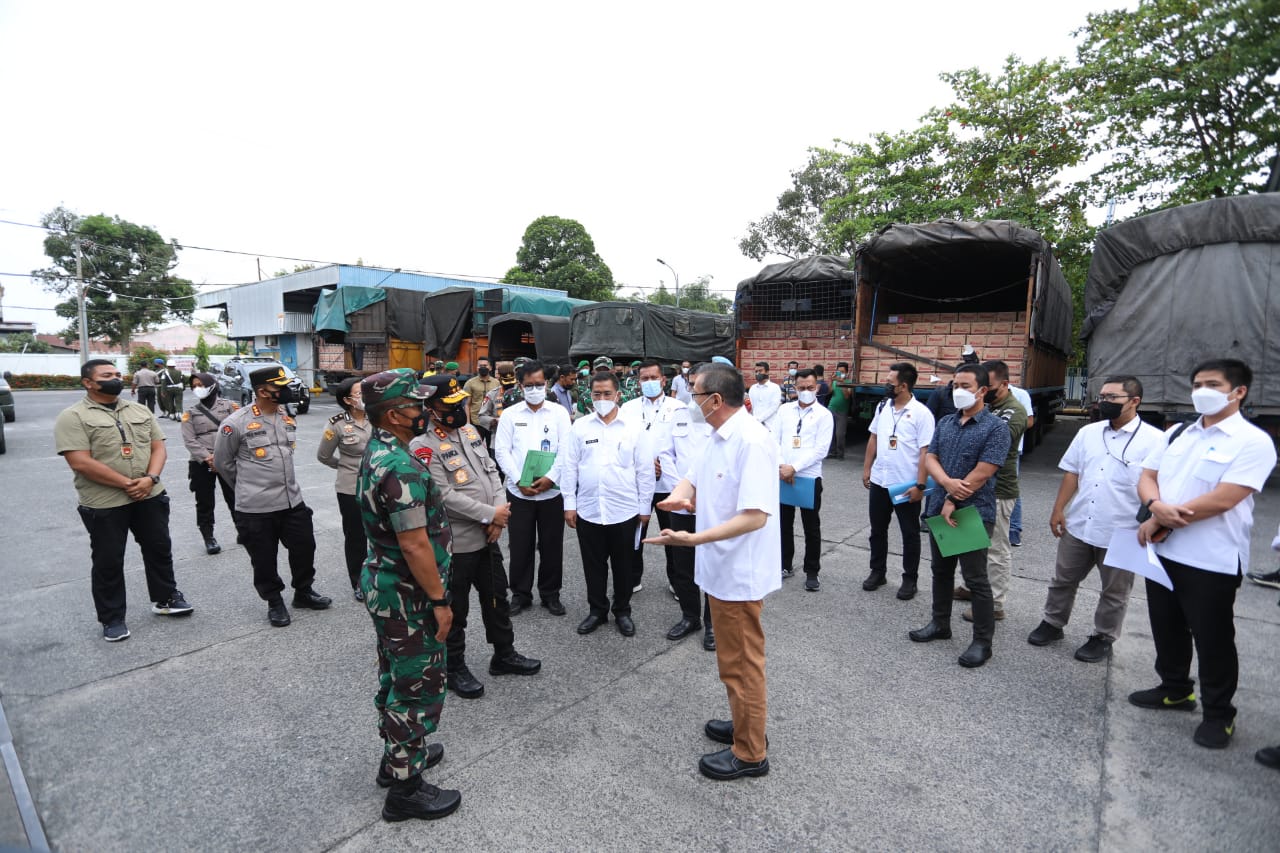 PT Salim Ivomas Pratama Apresiasi TNI dan Polri Bantu Distribusi Migor