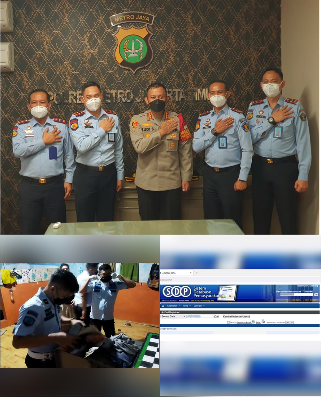 Karutan Cipinang Kanwil Kemenkumham DKI Jakarta Berkoordinasi Dengan APH Terkait Adanya Dugaan WBP Terlibat Pengendalian Narkoba