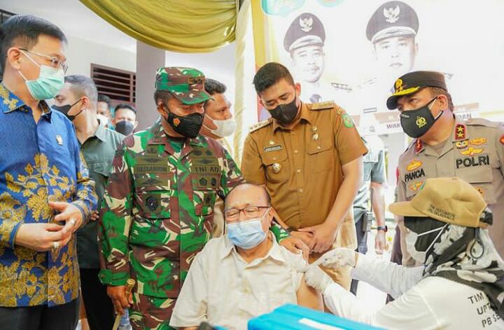 Percepat Vaksinasi Kunci Utama Bobby Nasution Kendalikan Covid-19 Di Kota Medan