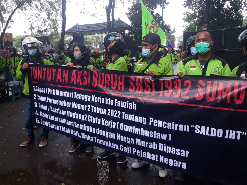 SBSI 1992 Sumatera Utara Minta Presiden Jokowi Copot Menaker Ida Fauziah