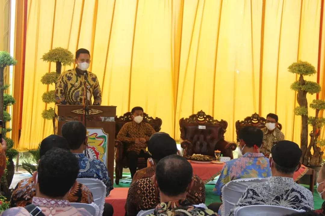 Desa Karangsuno dan Payung Realisasikan Program BKK Dusun, Ini Pesan Bupati Dico